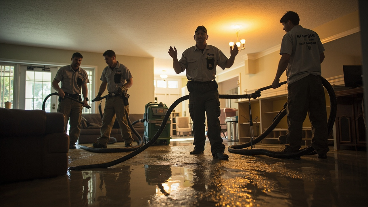 Our Systematic Approach to Flood Cleanup and Water Extraction