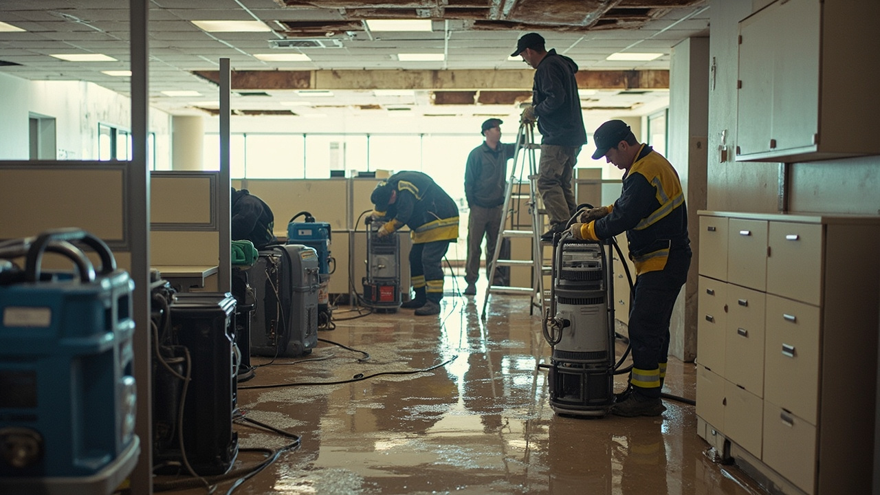 Our Commercial Water Damage Restoration Methodology