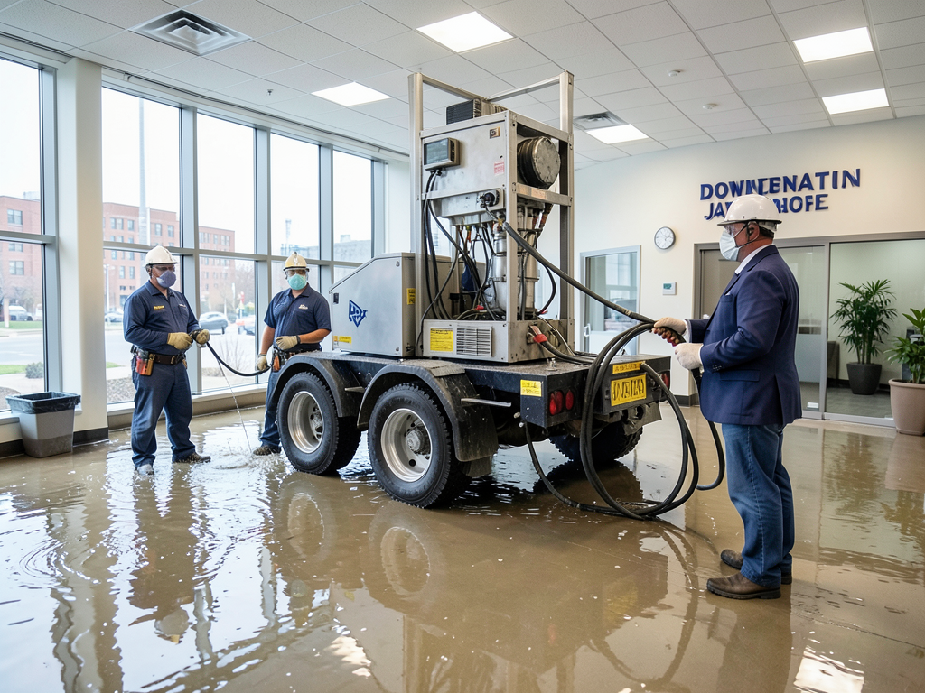 Getting hour emergency water extraction in down