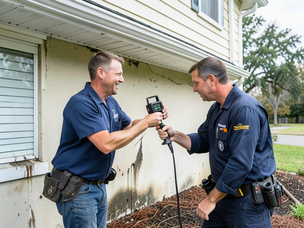 How clogged gutters end up rotting the foundation