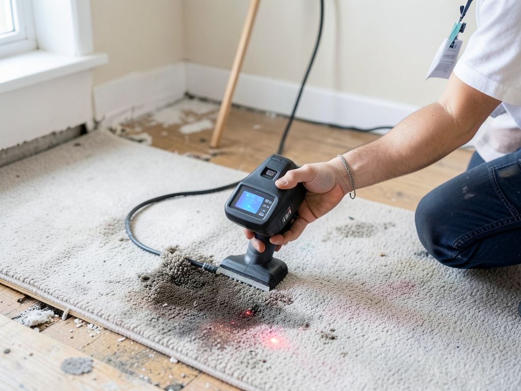 Professional carpet drying and sanitizing in neptu