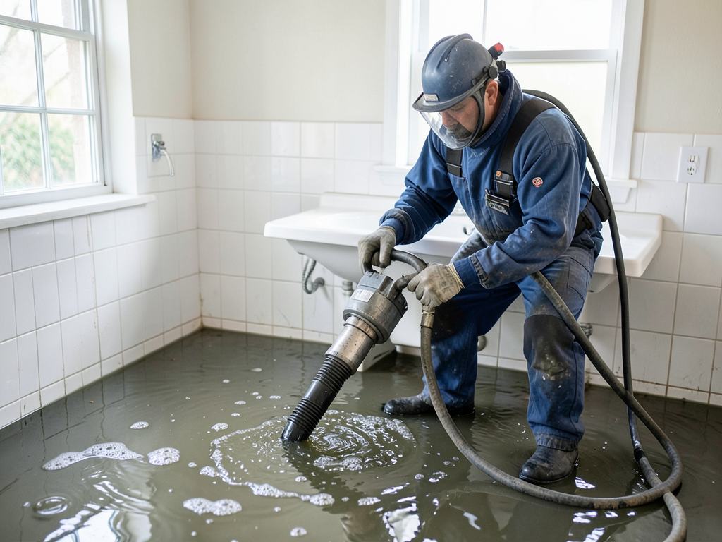 Professional sewage backup cleanup services for so
