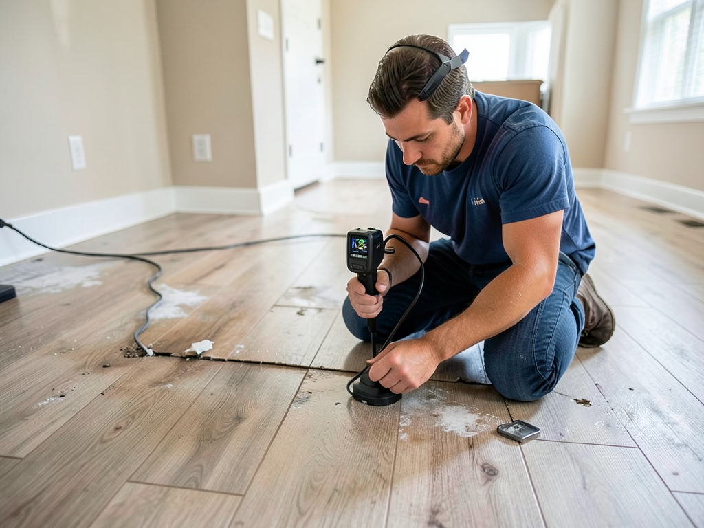 Saving your luxury vinyl plank floors after a majo