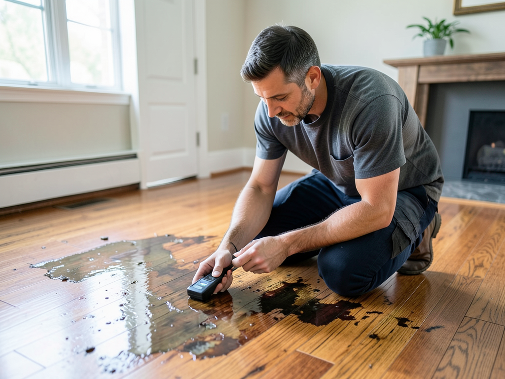 Saving your water damaged hardwood floors in orteg