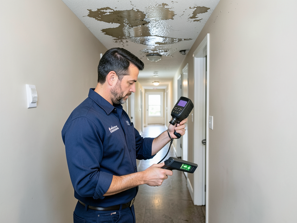 Who is responsible when an hoa main line causes wa